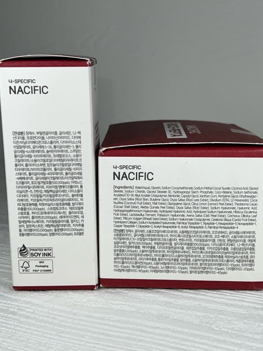 Korean Skincare Nacific Rice Pepta Collagen Gelato Cleanser & Milky Serum - Picture 5 of 10